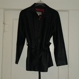 Ladies leather jacket